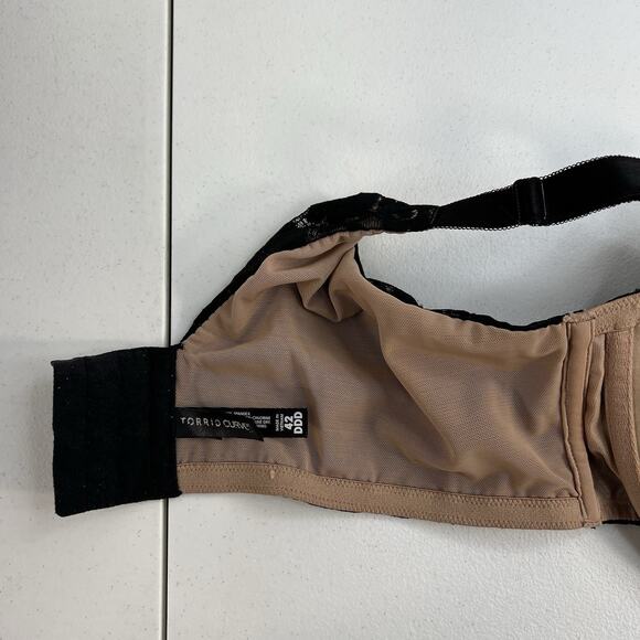 Torrid Curve Size 42DDD Bra Balconette Lightly Lined Underwire 360 Smoothing - Picture 11 of 15